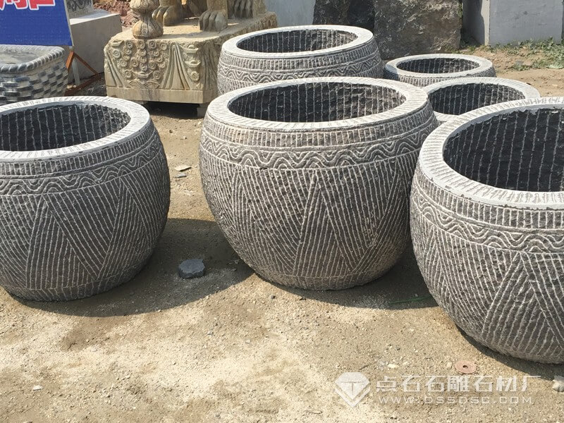 d6cdc81444eccc6c39e3702912a6b980 石缸 手工錾路石缸